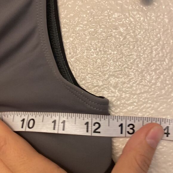 WEISSMAN Elite Dance Costume gray unitard Wish I Never Met You MT12603 MC 10/12 - Picture 5 of 10